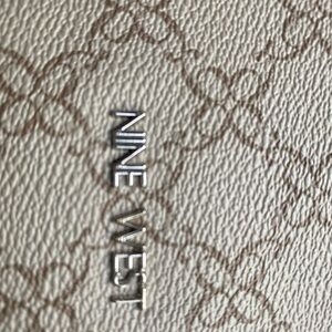 Nine West Taupe Textured Handbag